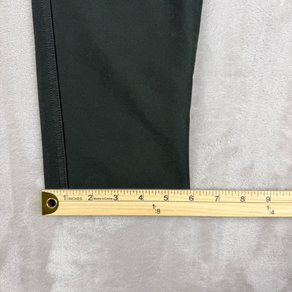 Lululemon ABC Slim Pant Men 31 Dark Green Utilitech 5-Pocket Commuter Preppy EUC - Picture 12 of 14